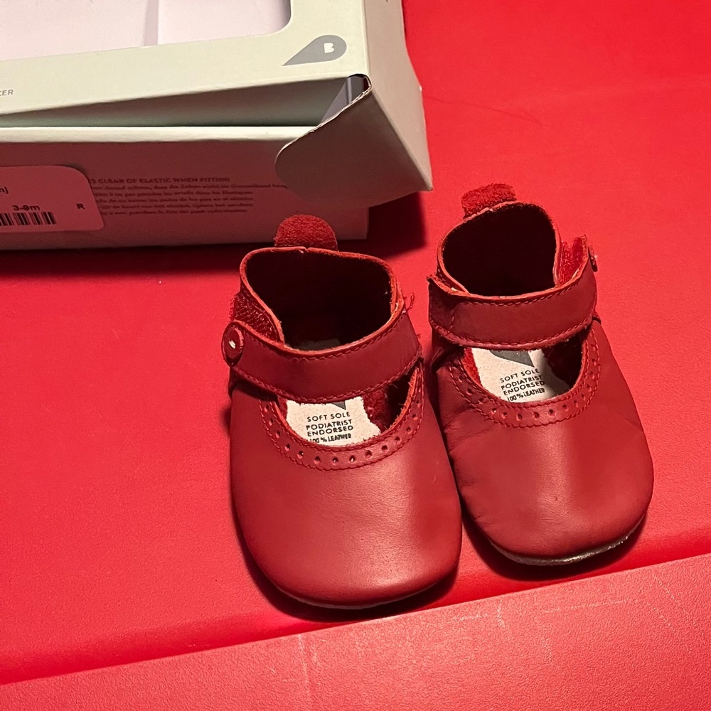 Red Baby shoes